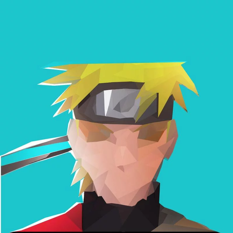 Free Download Naruto Low Poly Wallpaper Page 702087 (800 x 800)