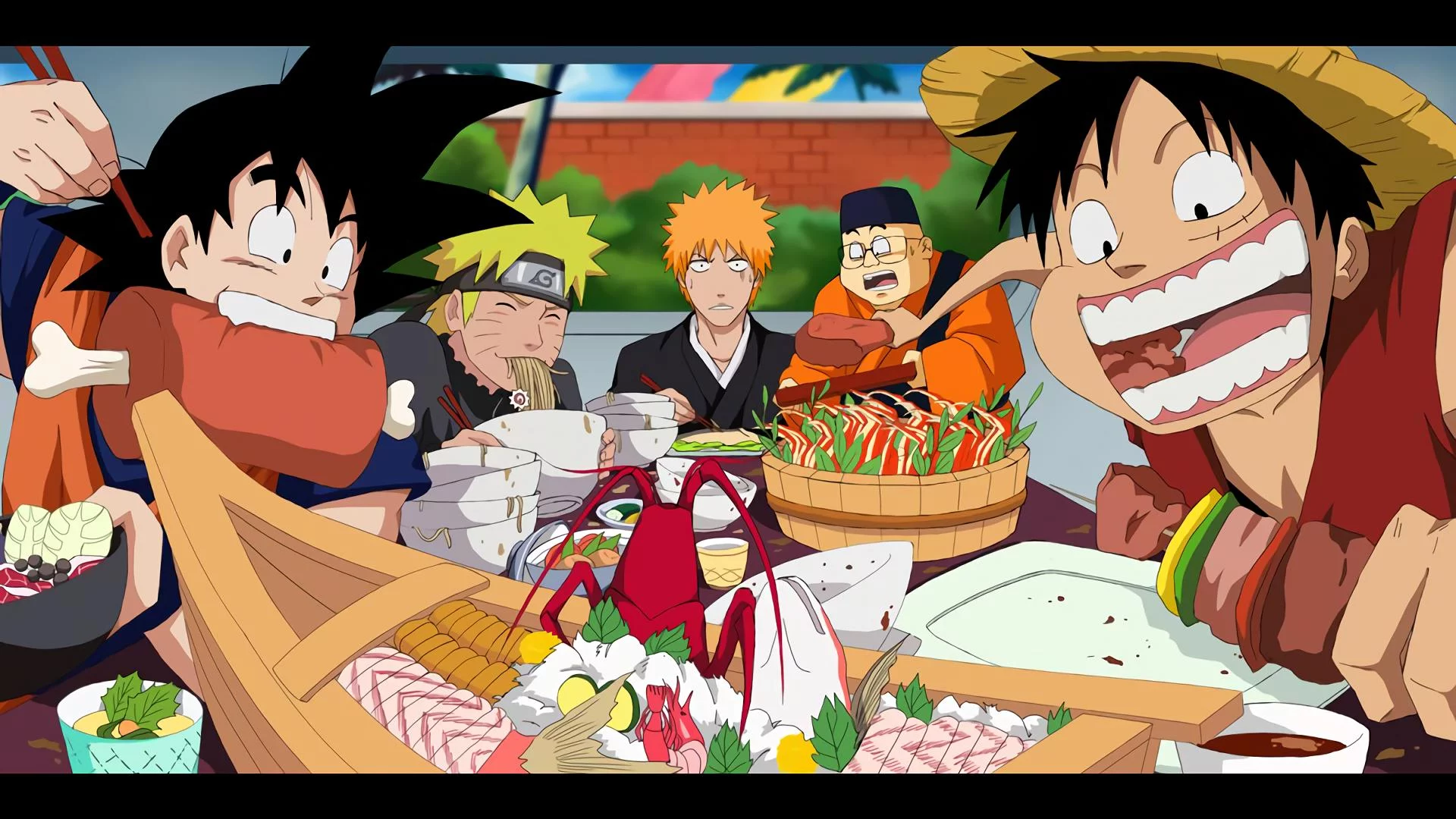 Free Download Naruto Luffy Gokucrossover Wallpaper Page 702194 (1920 x 1080)