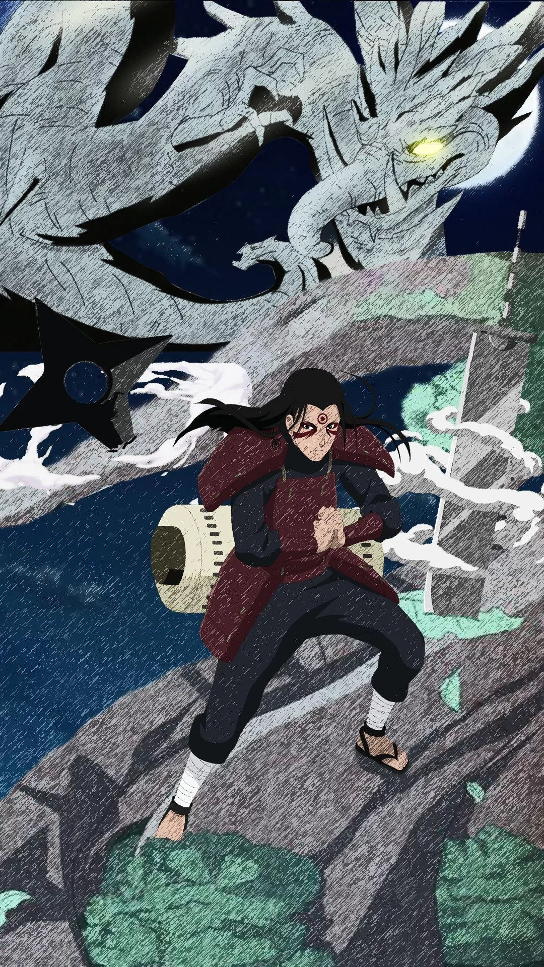 Free Download Naruto Madara Dragon Wallpaper Iphone Page 702371 (1080 x 1920)