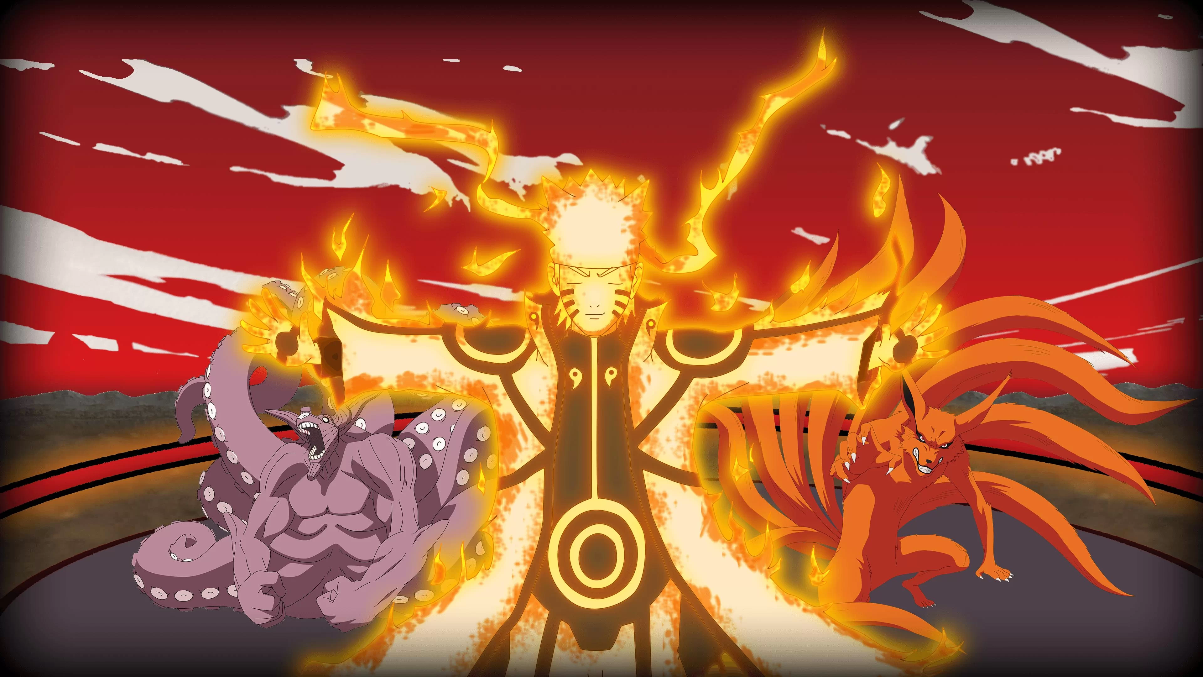 Free Download Naruto Kyubi Mode Rikudo Mode Wallpaper Page 726742 (3840 x 2160)