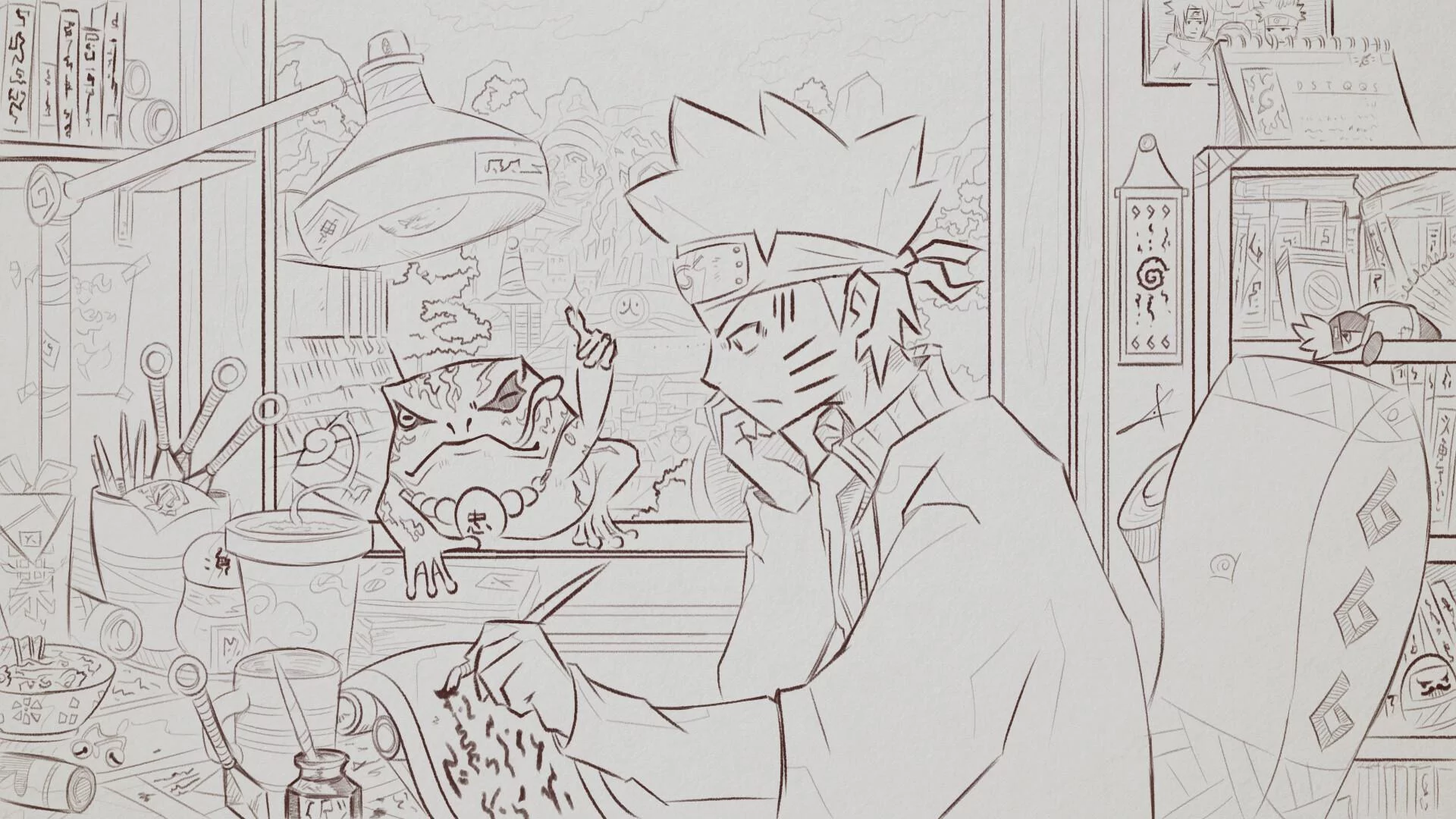 Free Download Naruto Lo Fi Wallpaper Page 730636 (1920 x 1080)