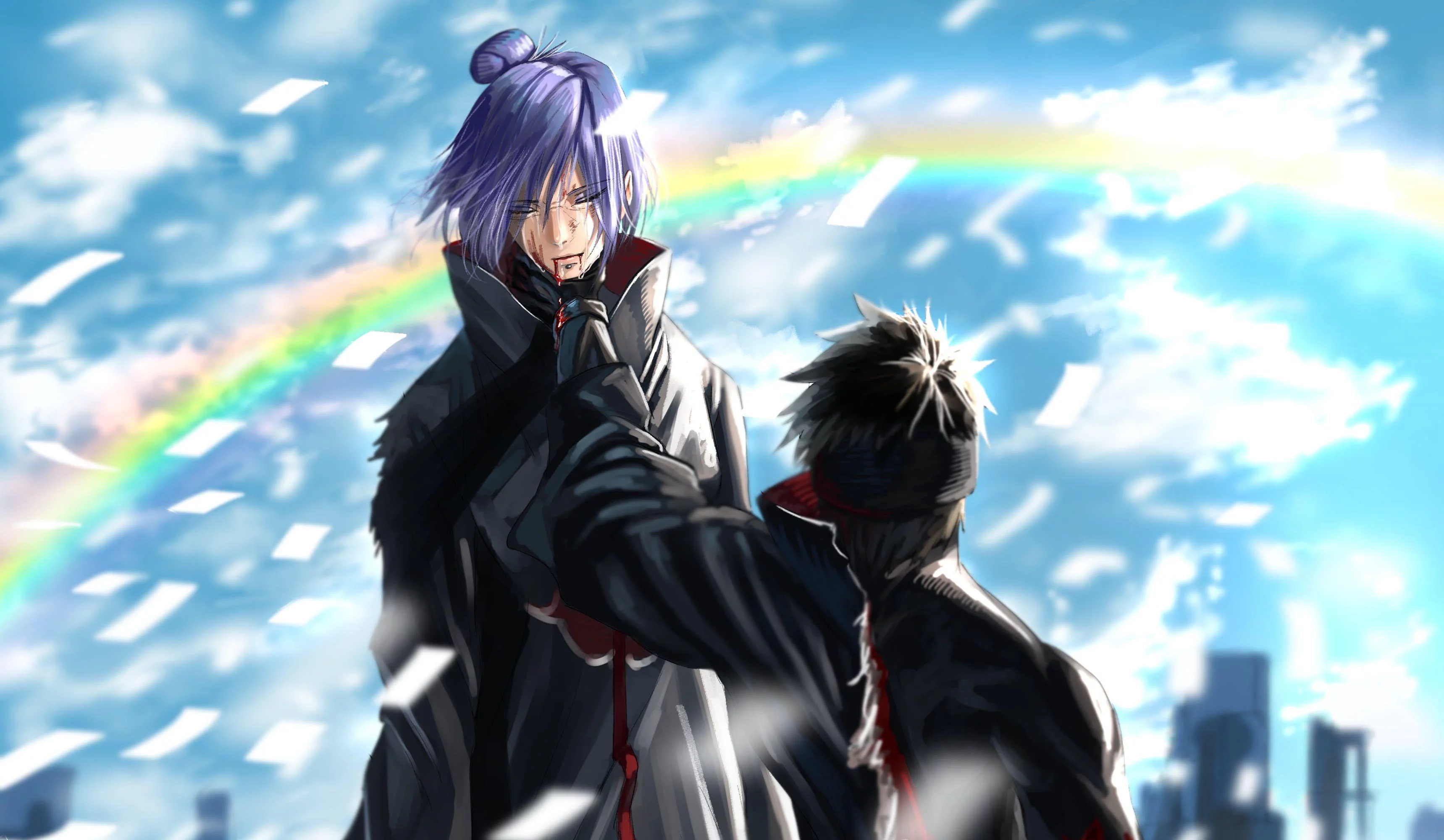 Free Download Naruto Shippuden Konan Wallpaper Hd Page 731750 (3438 x 2000)