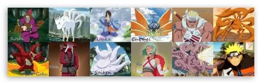 Free Download Naruto Tail Beasts Desktop Wallpaper Hd Page 73510 (510 x 165)
