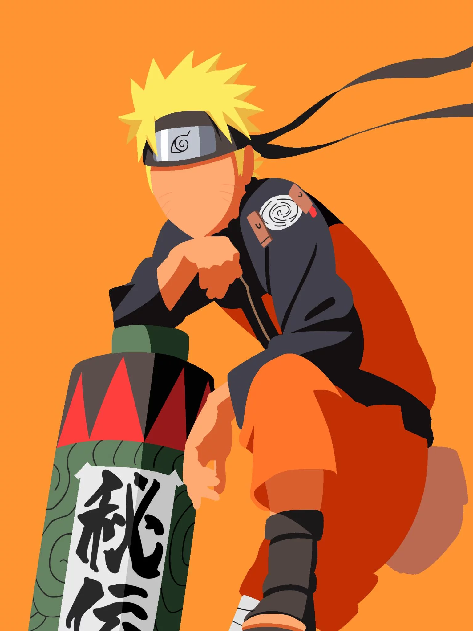 Free Download Naruto Minimalist Wallpaper Desktop 4k Page 73547 (1536 x 2048)