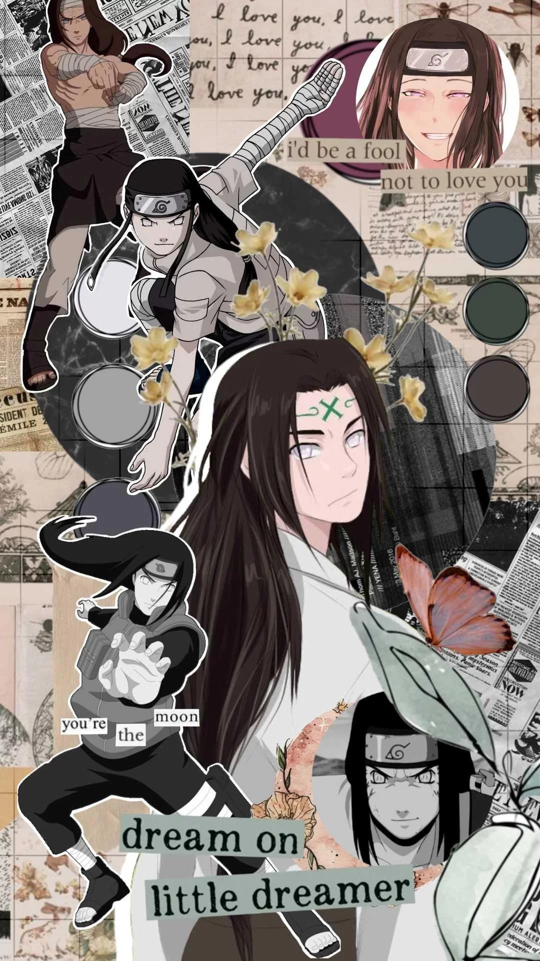 Free Download Naruto Neji Wallpaper Iphone Page 736578 (1080 x 1920)