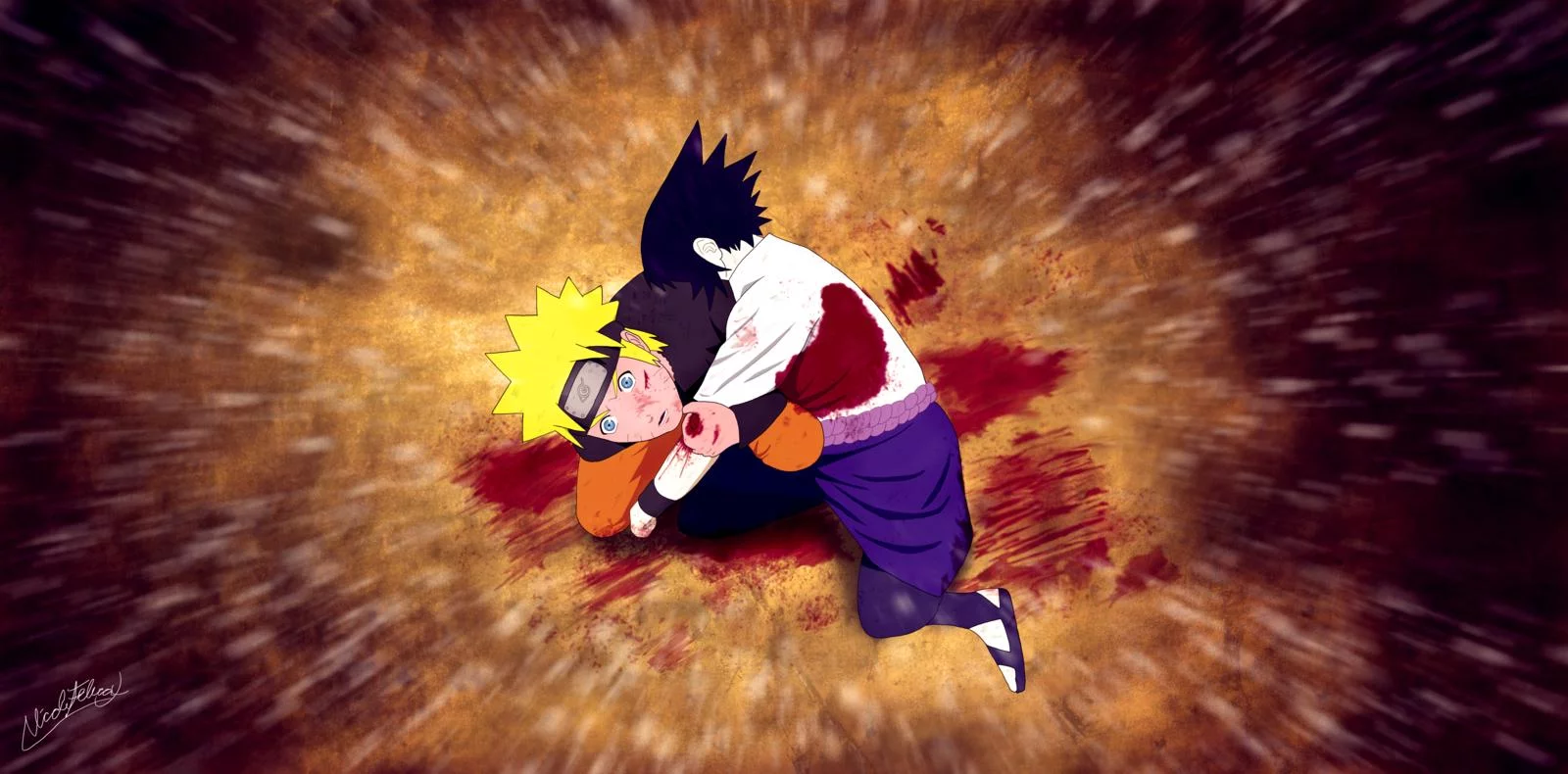 Free Download Final Valley Naruto And Sasuke Art Wallpaper Page 73846 (1600 x 790)