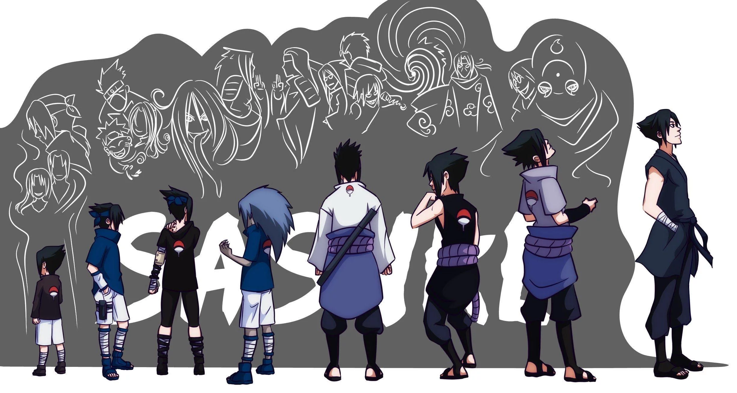 Free Download 4k The Evolution Of Naruto And Sasuke Wallpaper Page 73967 (2454 x 1308)