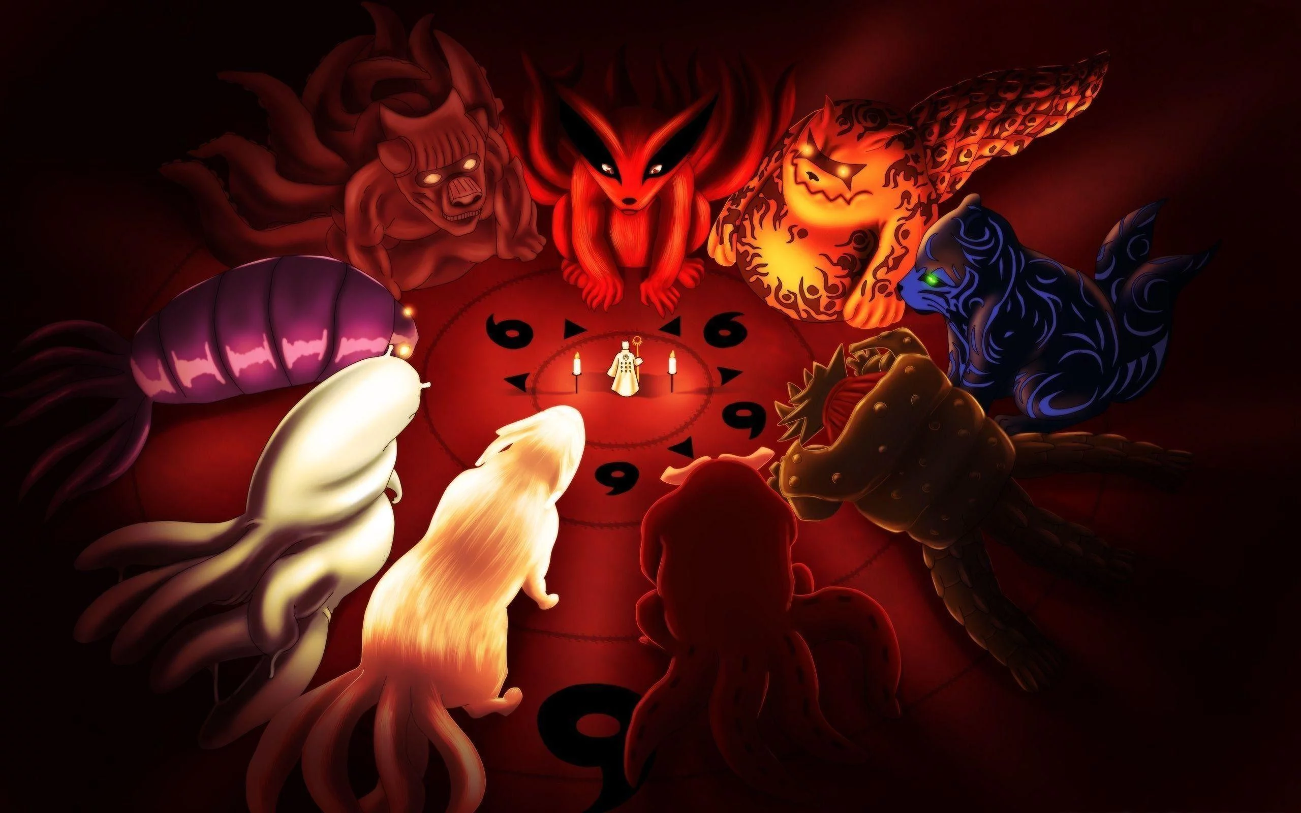 Free Download Naruto Rikudou Sennin Kyuubi Rinnegan Wallpaper Page 739914 (2560 x 1600)
