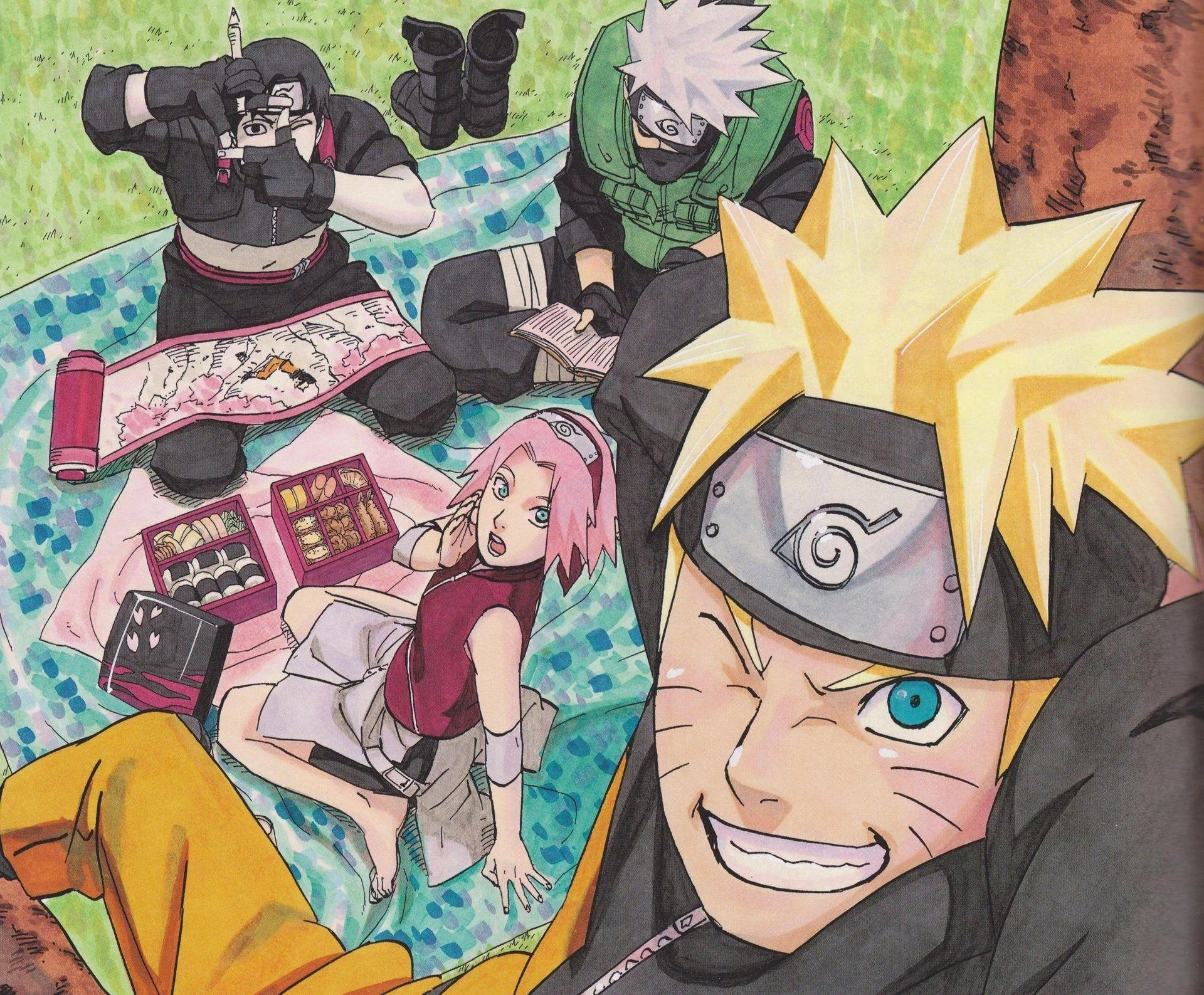 Free Download Naruto Desktop Wallpaper Character Collage Page 74300 (1920 x 1587)