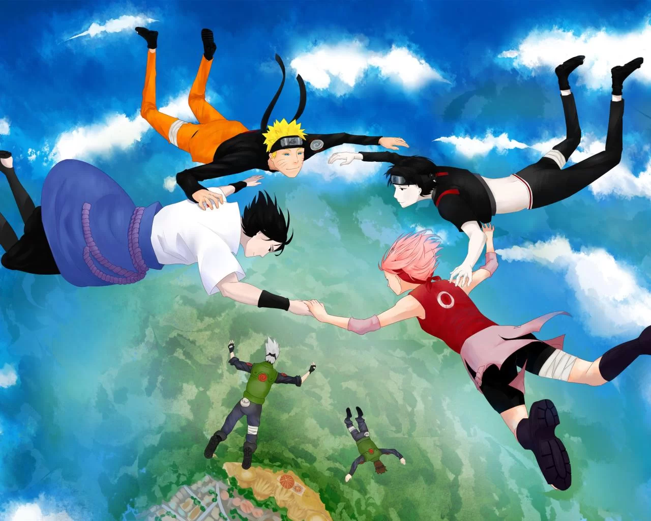 Free Download Naruto New Year Wallpaper Page 744124 (1280 x 1024)