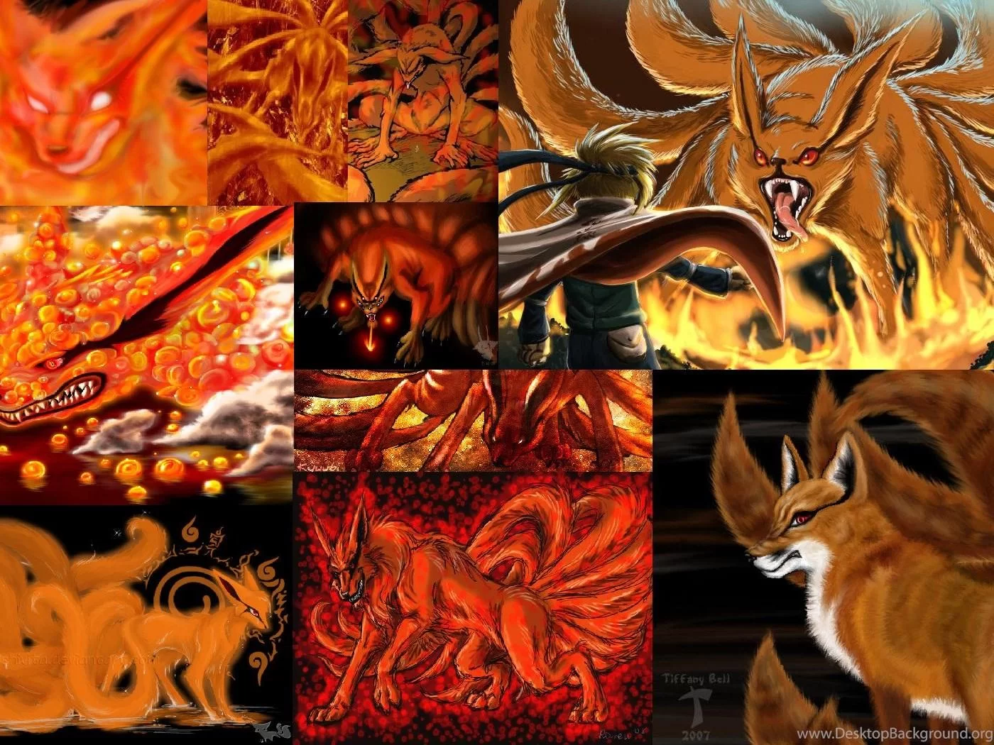 Free Download Naruto Kyubi Ekor 9 Wallpaper Page 745708 (1400 x 1050)
