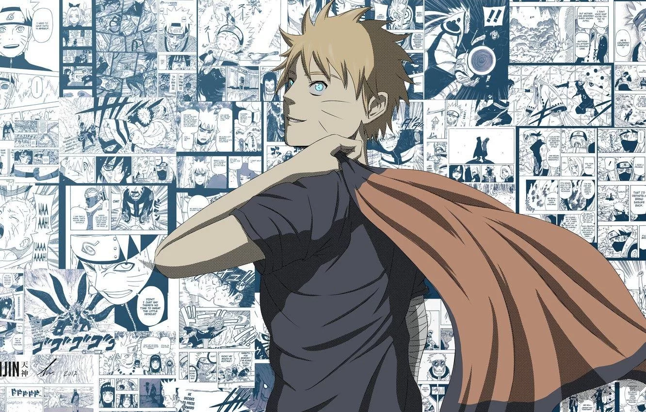 Free Download No Color Manga Naruto Wallpaper Page 747735 (1332 x 850)