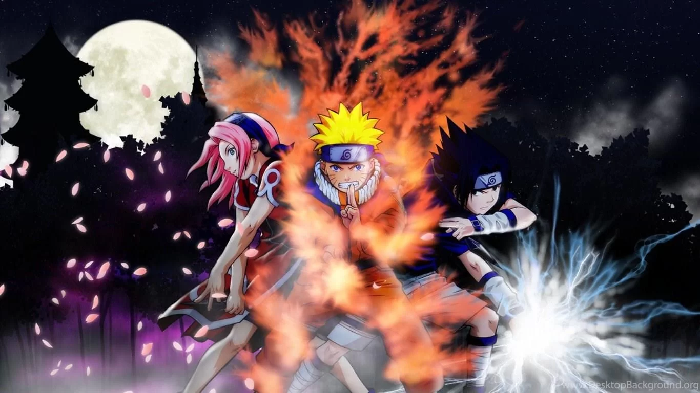 Free Download Naruto Part 1 Wallpaper Page 748093 (1366 x 768)