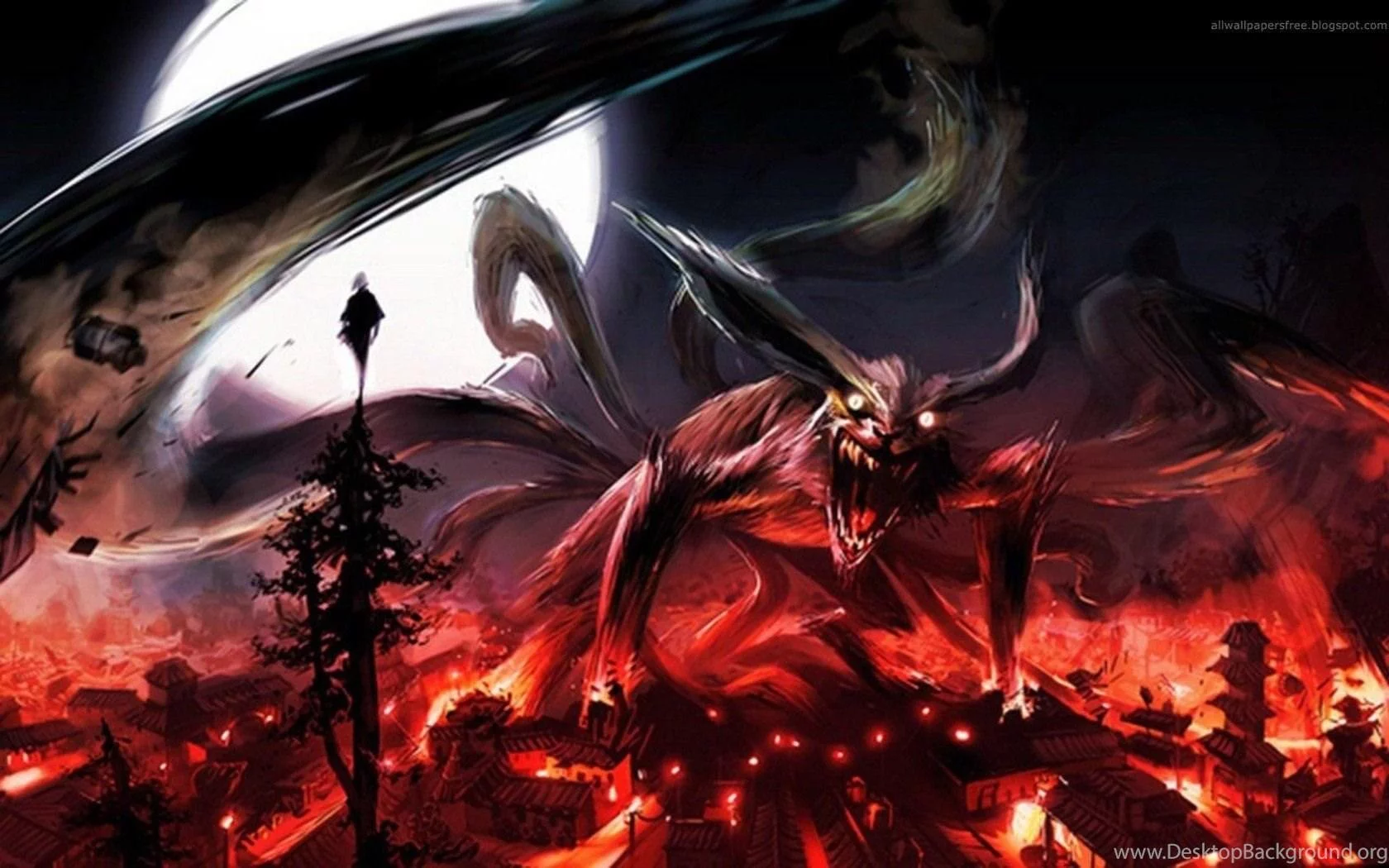 Free Download Naruto Kyuubi Wallpaper 4k Page 75249 (1680 x 1050)