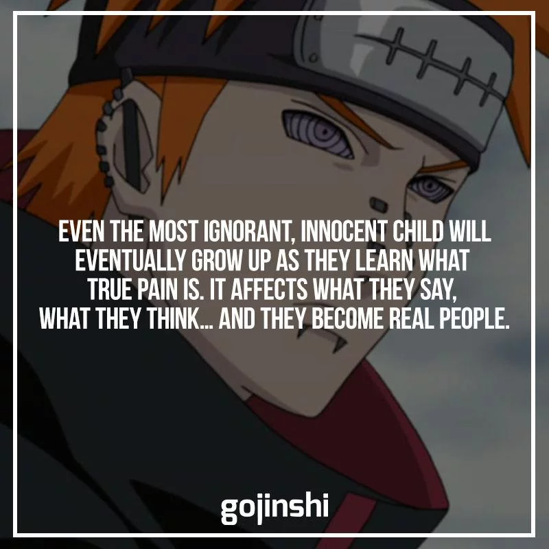 Free Download Pain Naruto Quotes Wallpaper Page 753262 (800 x 800)