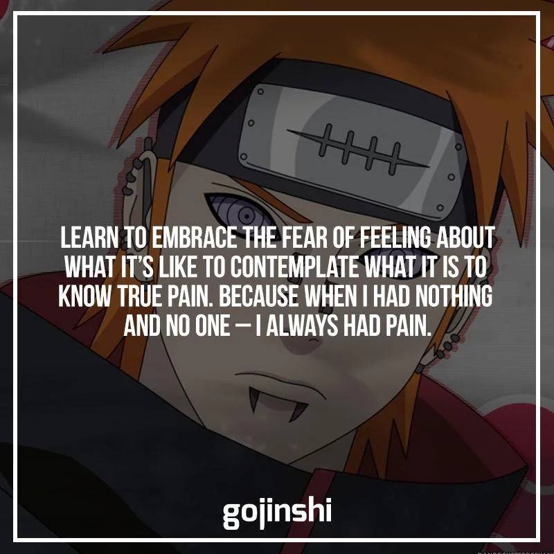 Free Download Naruto Quotes About Pain Wallpaper Page 753280 (800 x 800)