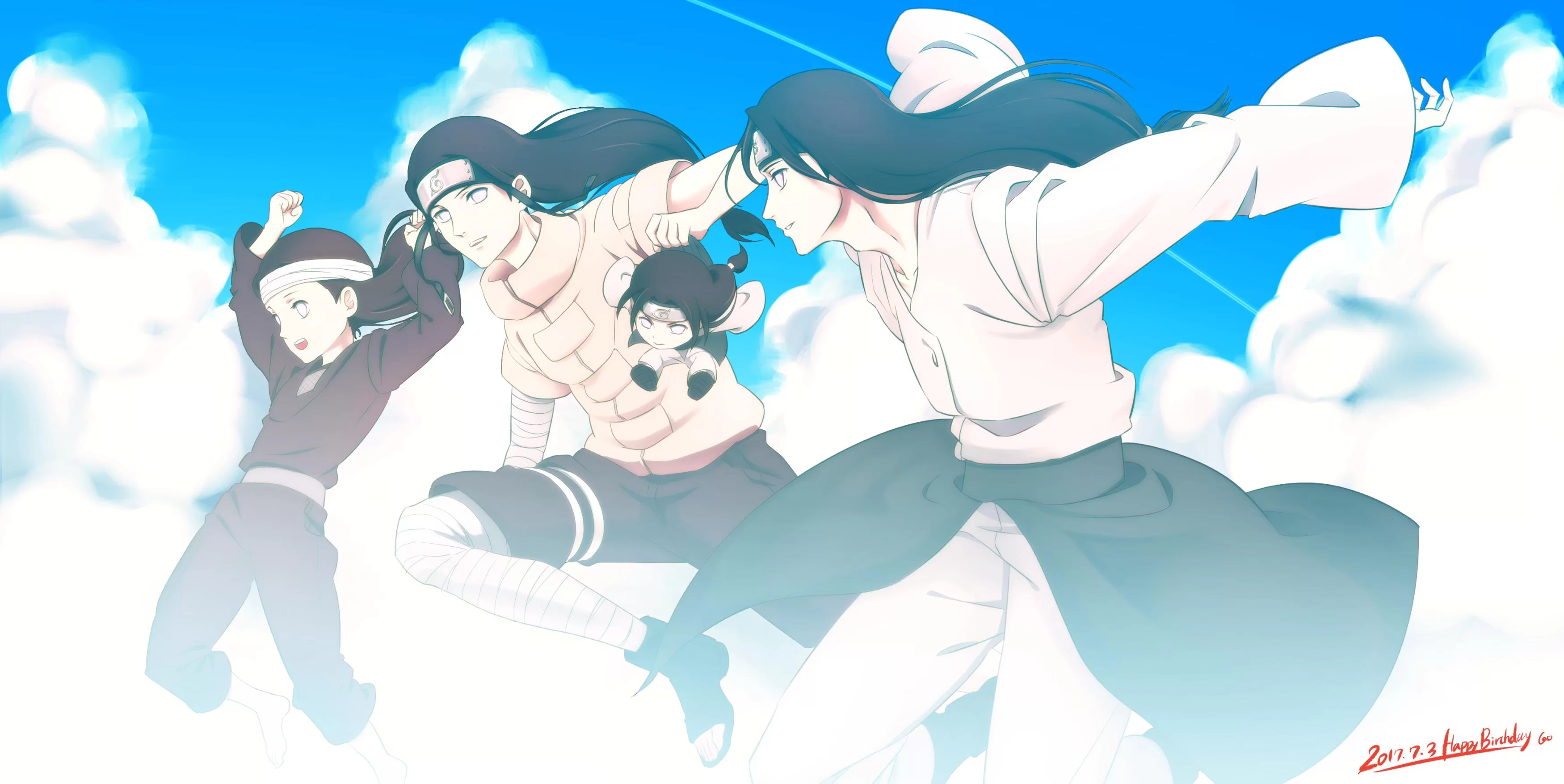 Free Download Naruto Neji Wallpapers Hd Page 753332 (3500 x 1755)