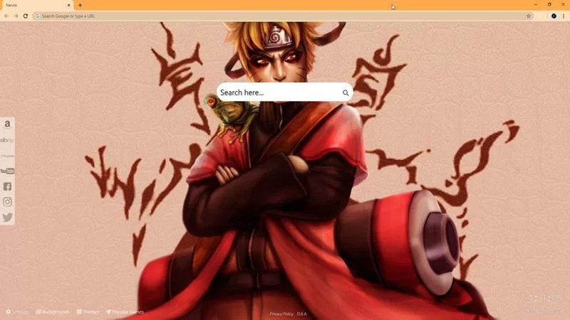Free Download Naruto New Tab Wallpaper Page 753737 (800 x 450)