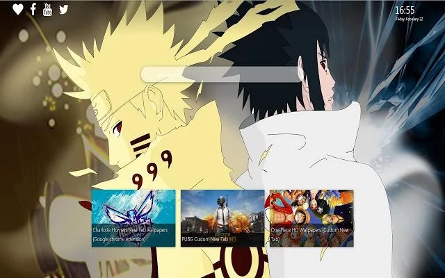 Free Download Naruto New Tab Wallpaper Page 753742 (640 x 400)
