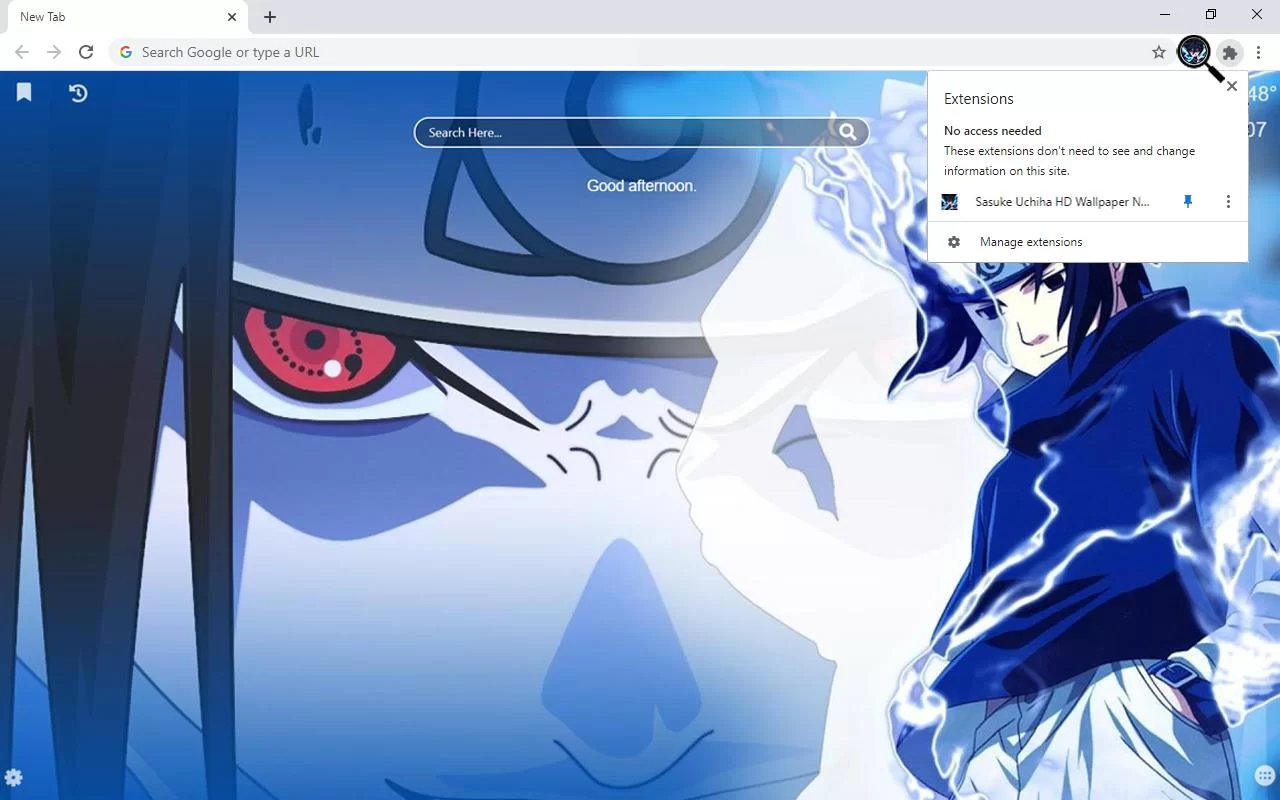 Free Download Naruto New Tab Wallpaper Page 753745 (1280 x 800)