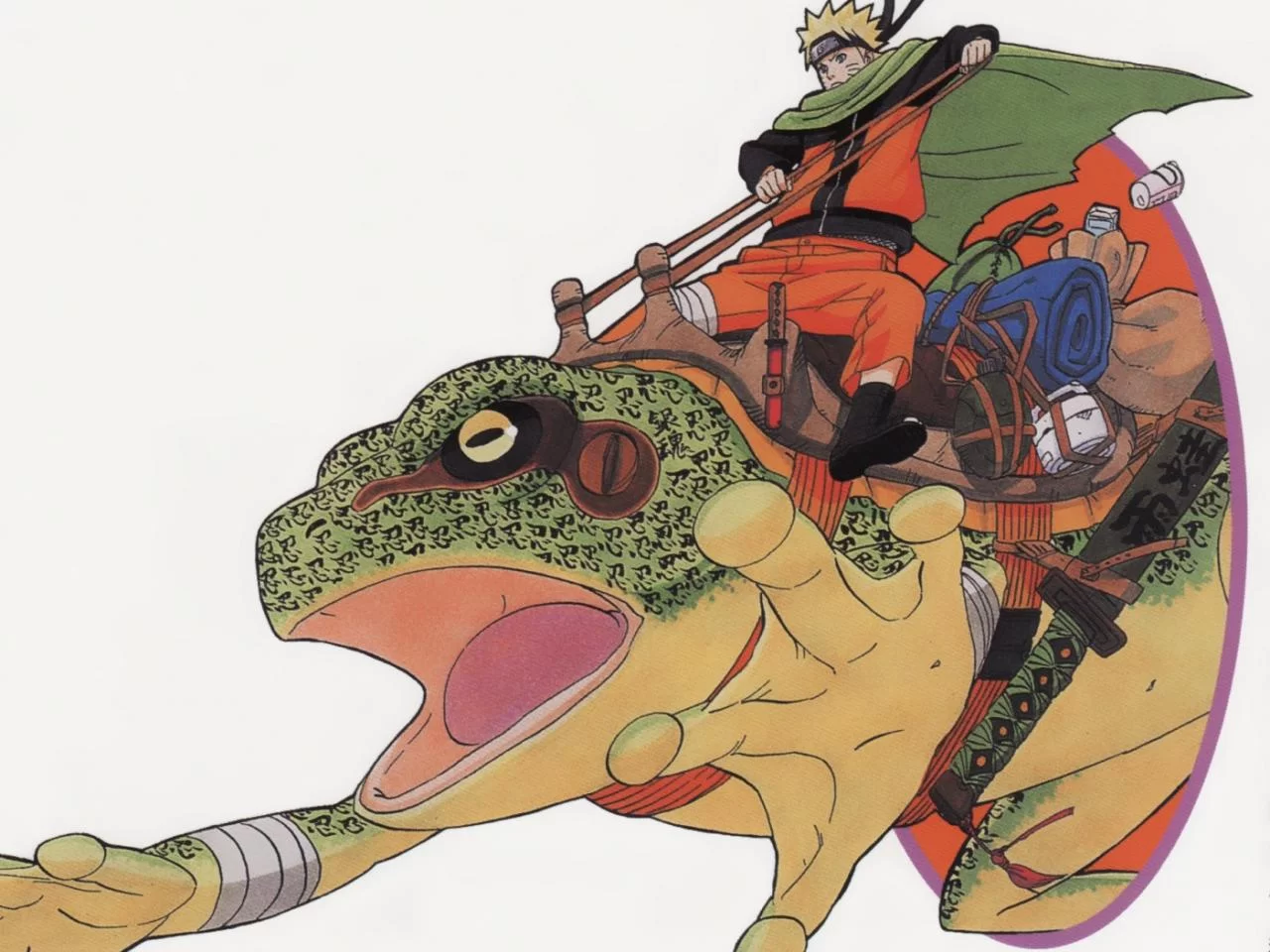 Free Download Naruto On King Toad Wallpaper Page 754103 (1280 x 960)