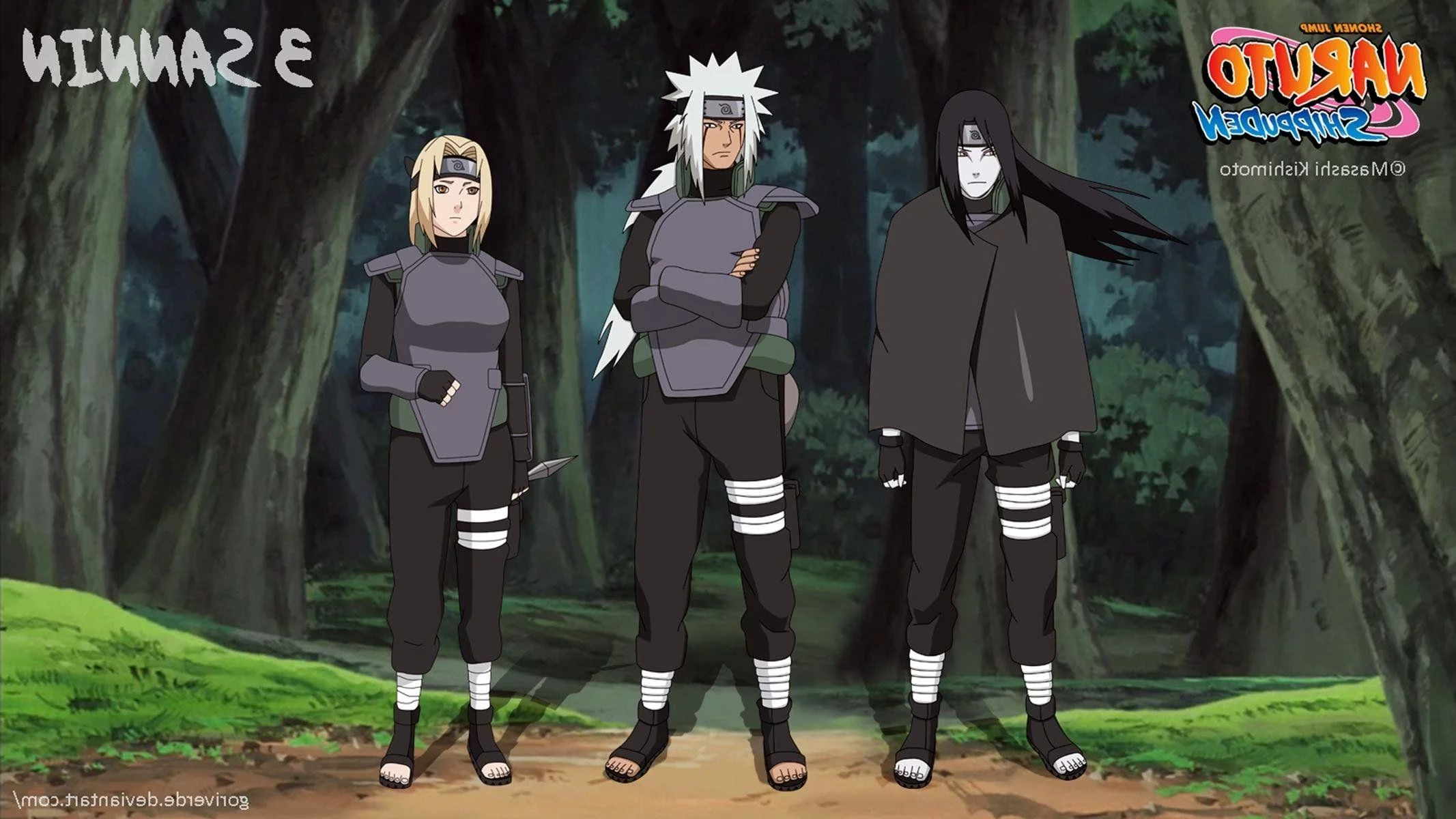 Free Download Naruto New Sannin Wallpaper Page 756334 (2133 x 1200)