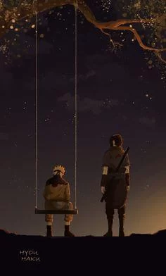 Free Download Naruto On A Swing Alone Wallpaper Page 756445 (236 x 392)