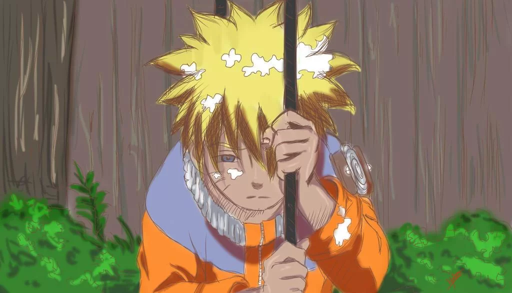 Free Download Naruto On A Swing Alone Wallpaper Page 756451 (1024 x 586)