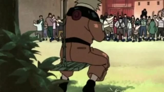Free Download Naruto On A Swing Alone Wallpaper Page 756471 (640 x 360)