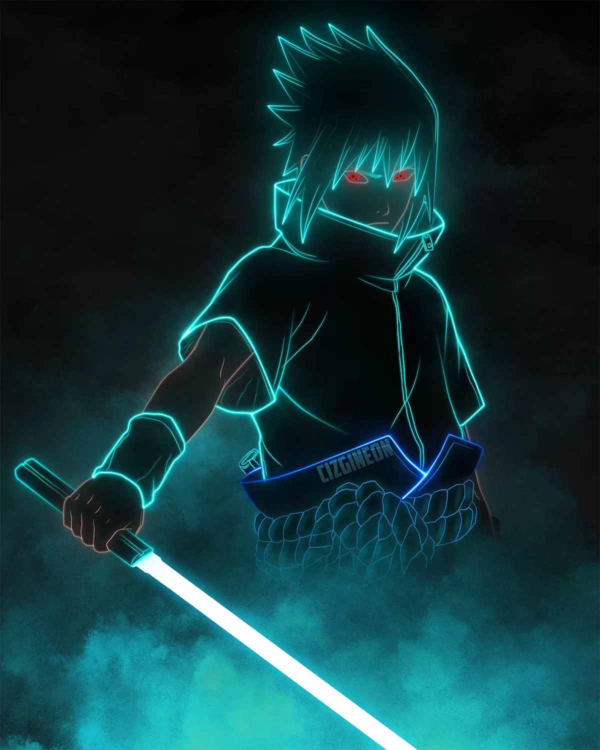 Free Download Naruto Neon Wallpaper 4k Page 756734 (1200 x 1500)
