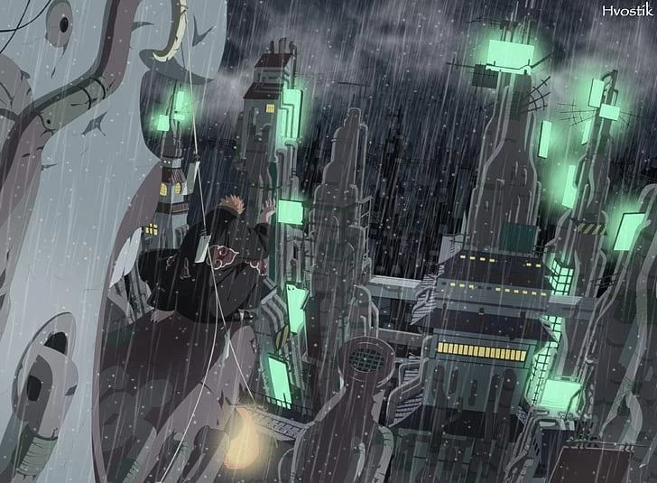 Free Download Naruto Pain Above Konoha Wallpaper Page 757750 (728 x 535)