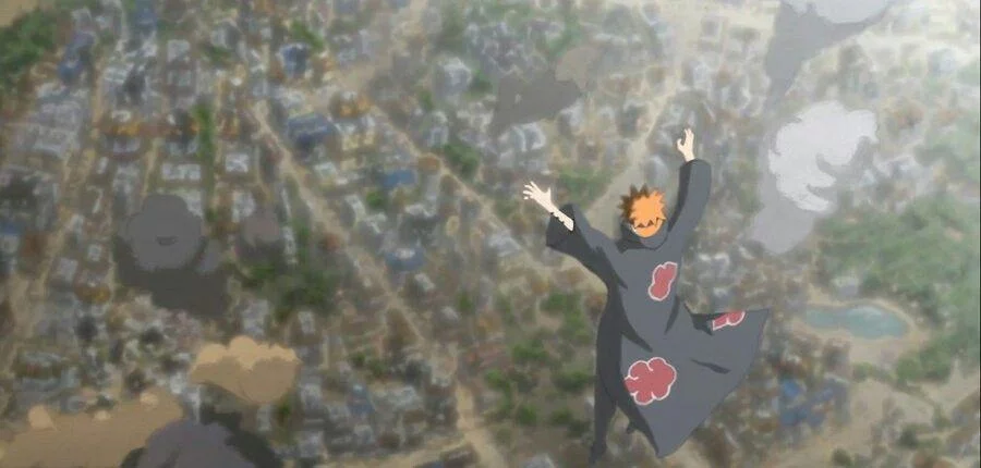 Free Download Naruto Pain Above Konoha Wallpaper Page 757752 (900 x 430)