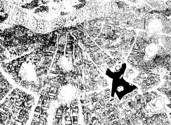Free Download Naruto Pain Above Konoha Wallpaper Page 757759 (600 x 441)