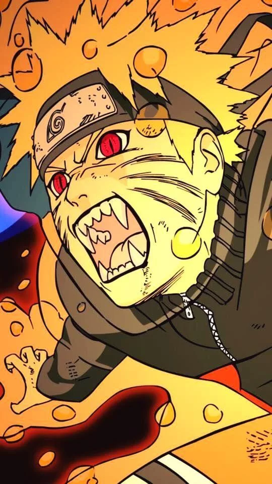 Free Download Naruto Nine Tiles Wallpaper Iphone Page 760980 (540 x 960)