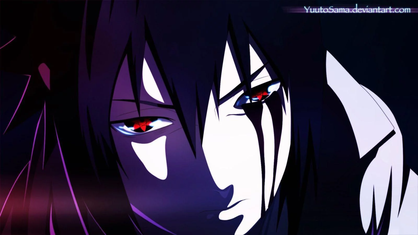 Free Download Naruto And Sasuke Sharingan Wallpaper Page 76271 (1600 x 900)