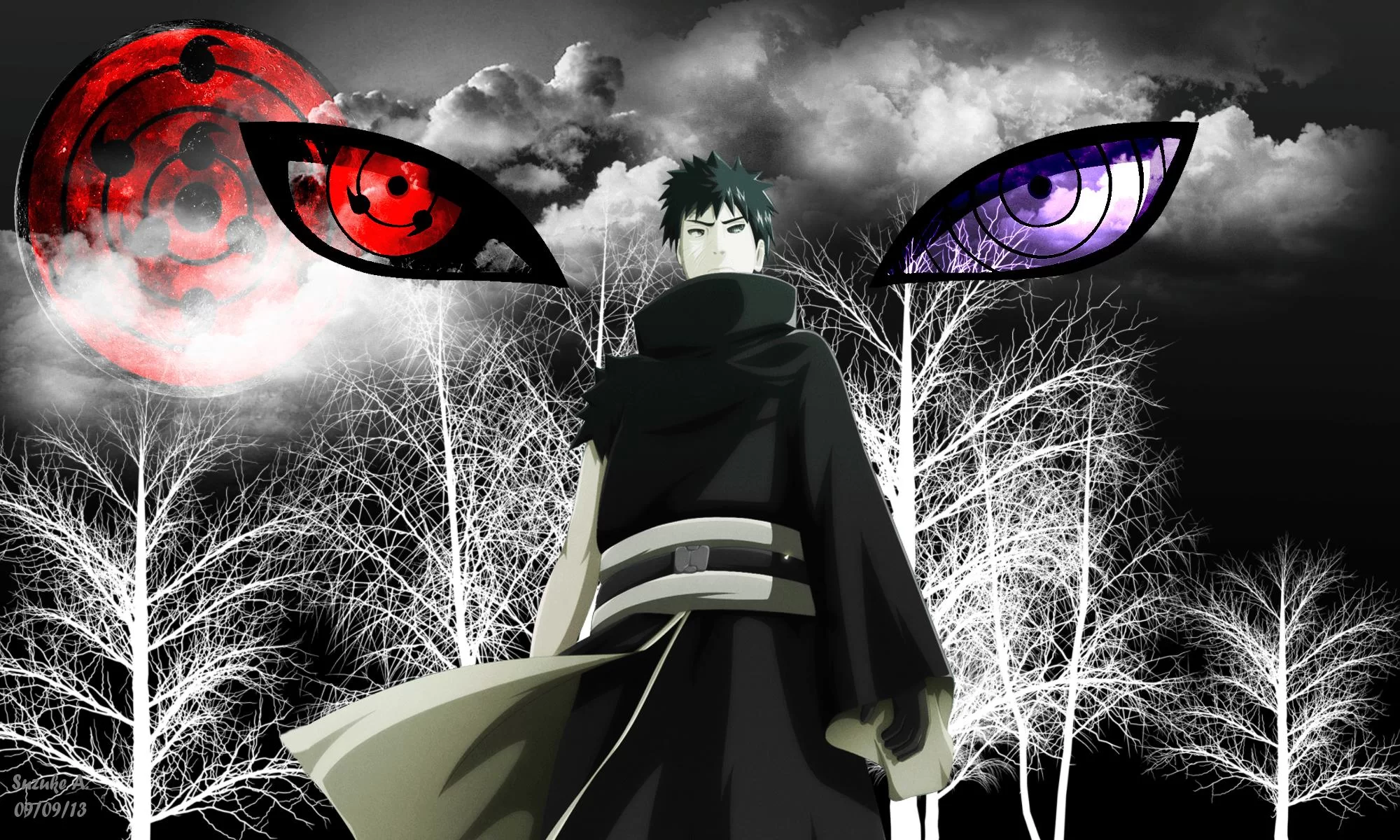 Free Download Naruto Obito Wallpaper 3 Monitor Page 767231 (2000 x 1200)