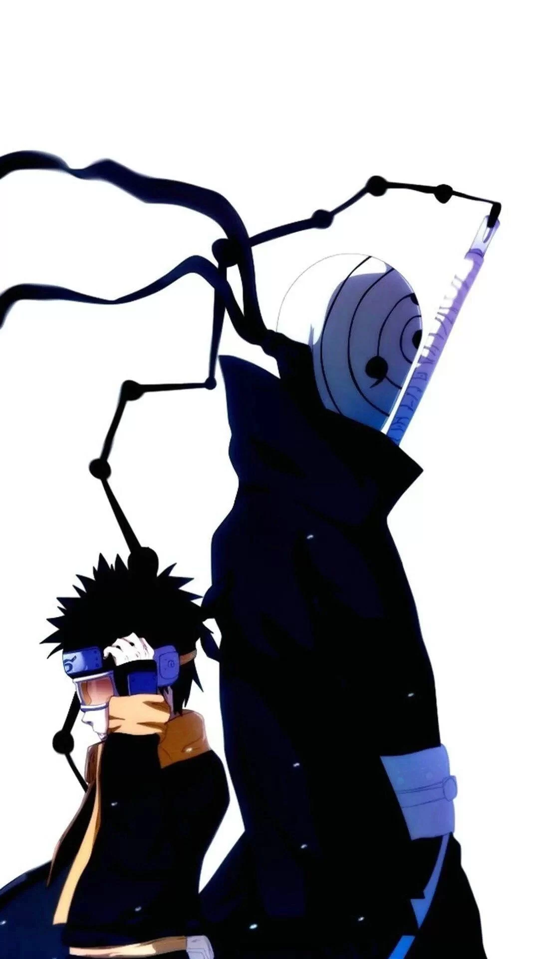Free Download Naruto Obito Wallpaper 3 Monitor Page 767239 (1080 x 1920)