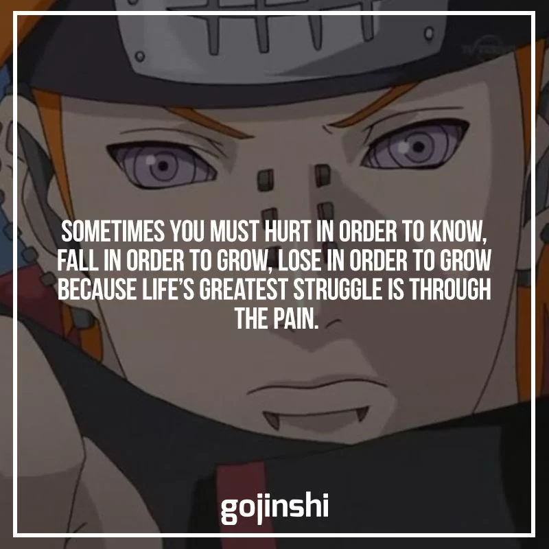 Free Download Naruto Pain Quote Wallpaper Iphone X Page 770504 (800 x 800)