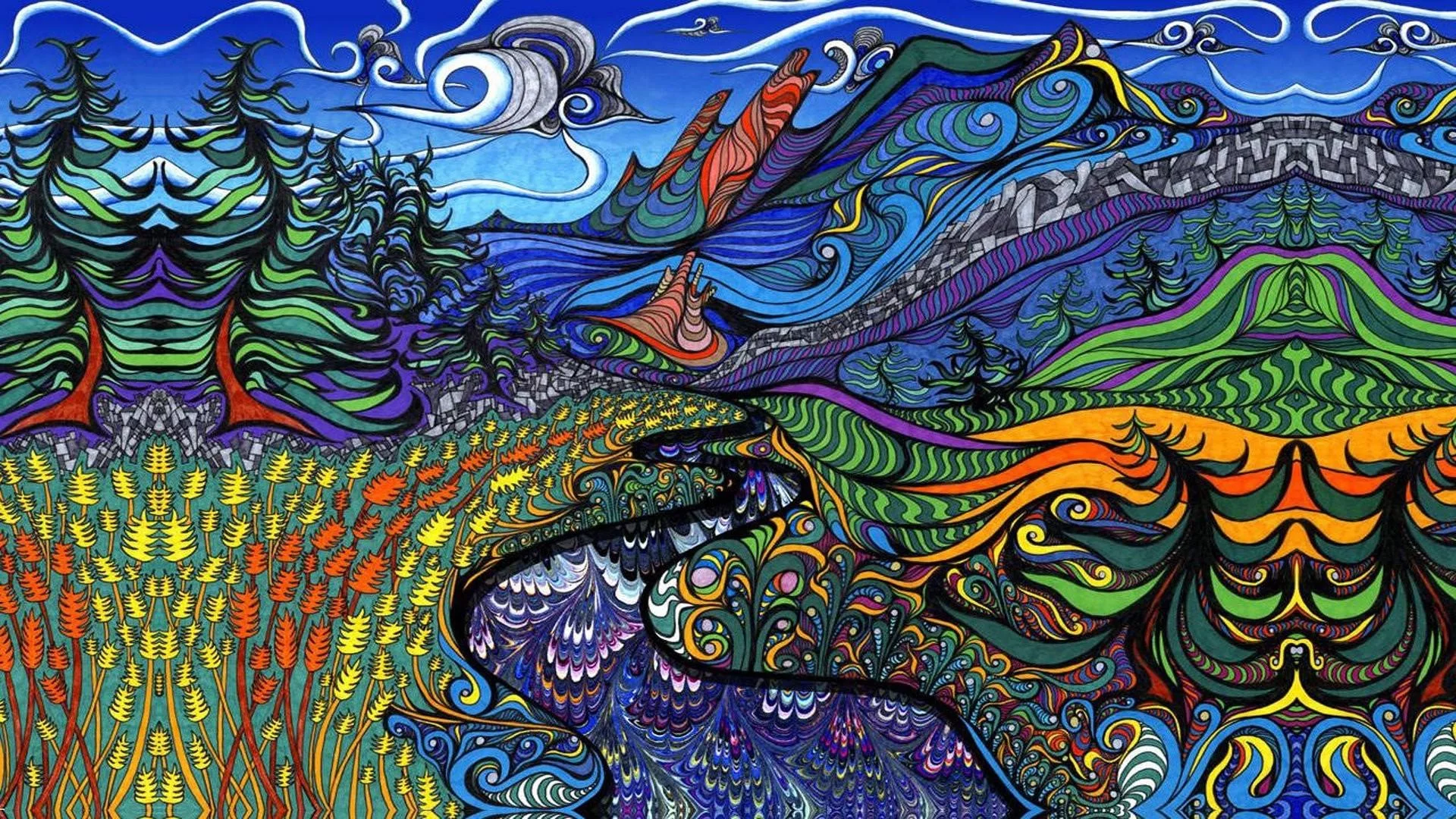 Free Download Naruto Psychedelic Desktop Wallpaper Page 772357 (1920 x 1080)