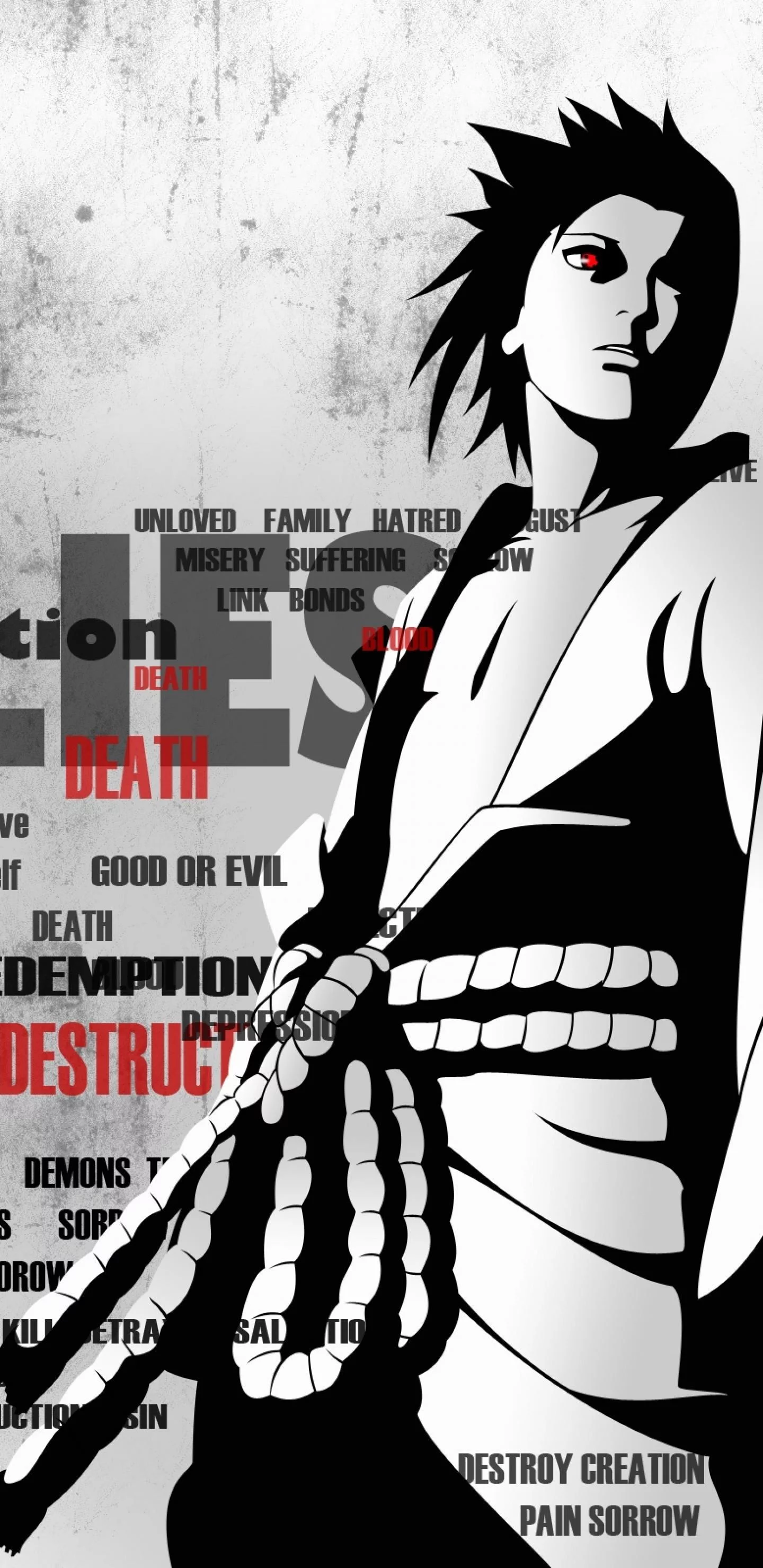 Free Download Naruto Phone Wallpapers White Page 772642 (1440 x 2960)