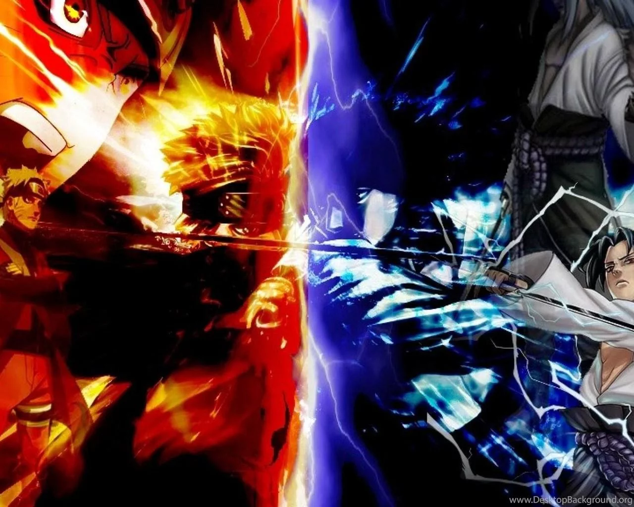 Free Download Wallpaper Home Screen Naruto Sasuke And Naruto Wallpaper Page 777968 (1280 x 1024)