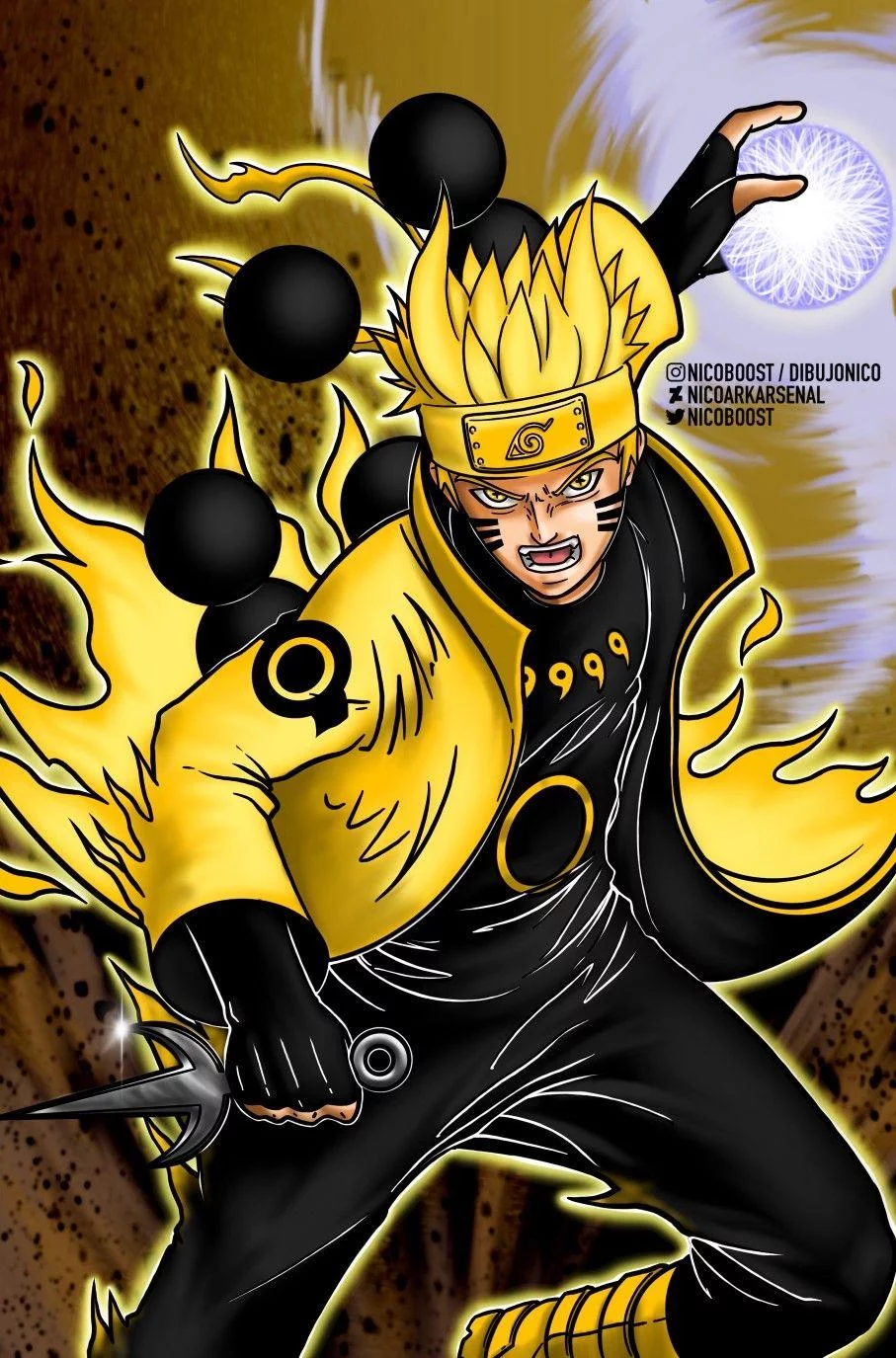Free Download Naruto Modo Sabio De Los 6 Caminos Wallpaper Page 782644 (907 x 1375)
