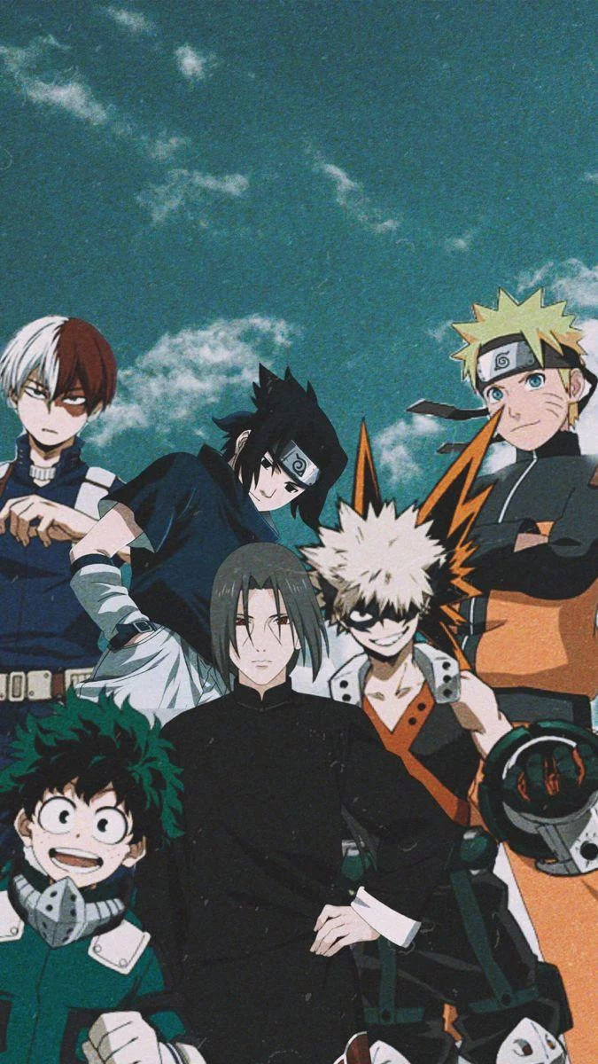 Free Download Naruto And My Hero Academia Wallpaper Page 78470 (675 x 1200)