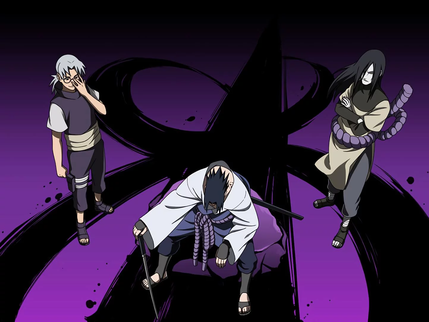 Free Download Naruto Sage Kabuto And Orochimaru Wallpaper Page 787814 (1443 x 1082)
