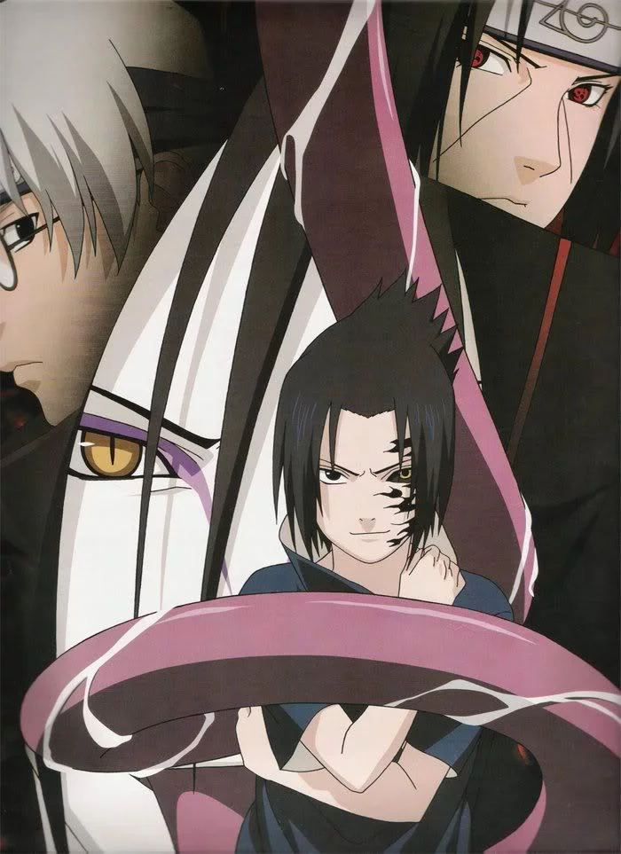 Free Download Naruto Sage Kabuto And Orochimaru Wallpaper Page 787832 (700 x 963)