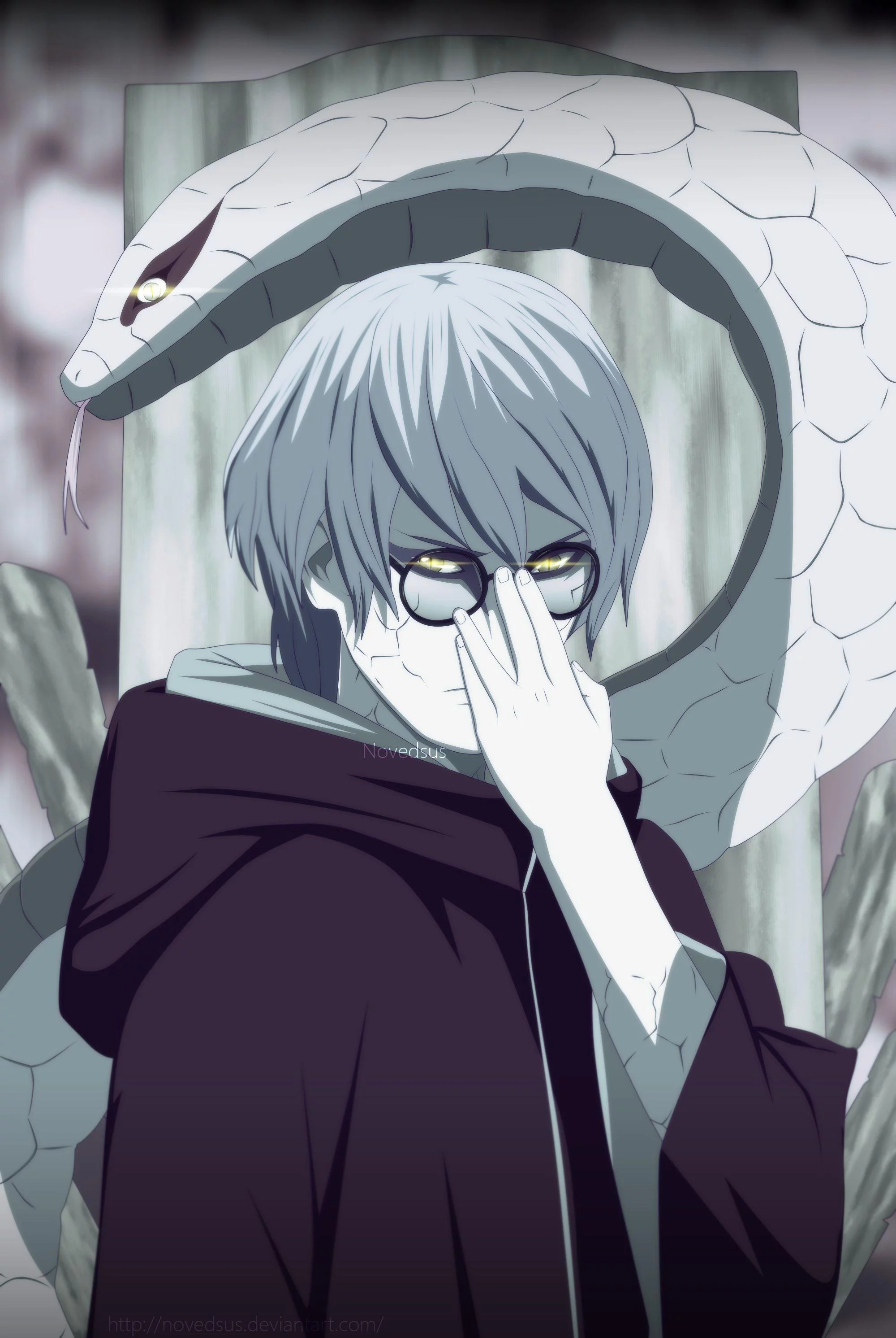 Free Download Naruto Sage Kabuto And Orochimaru Wallpaper Page 787845 (2000 x 2983)