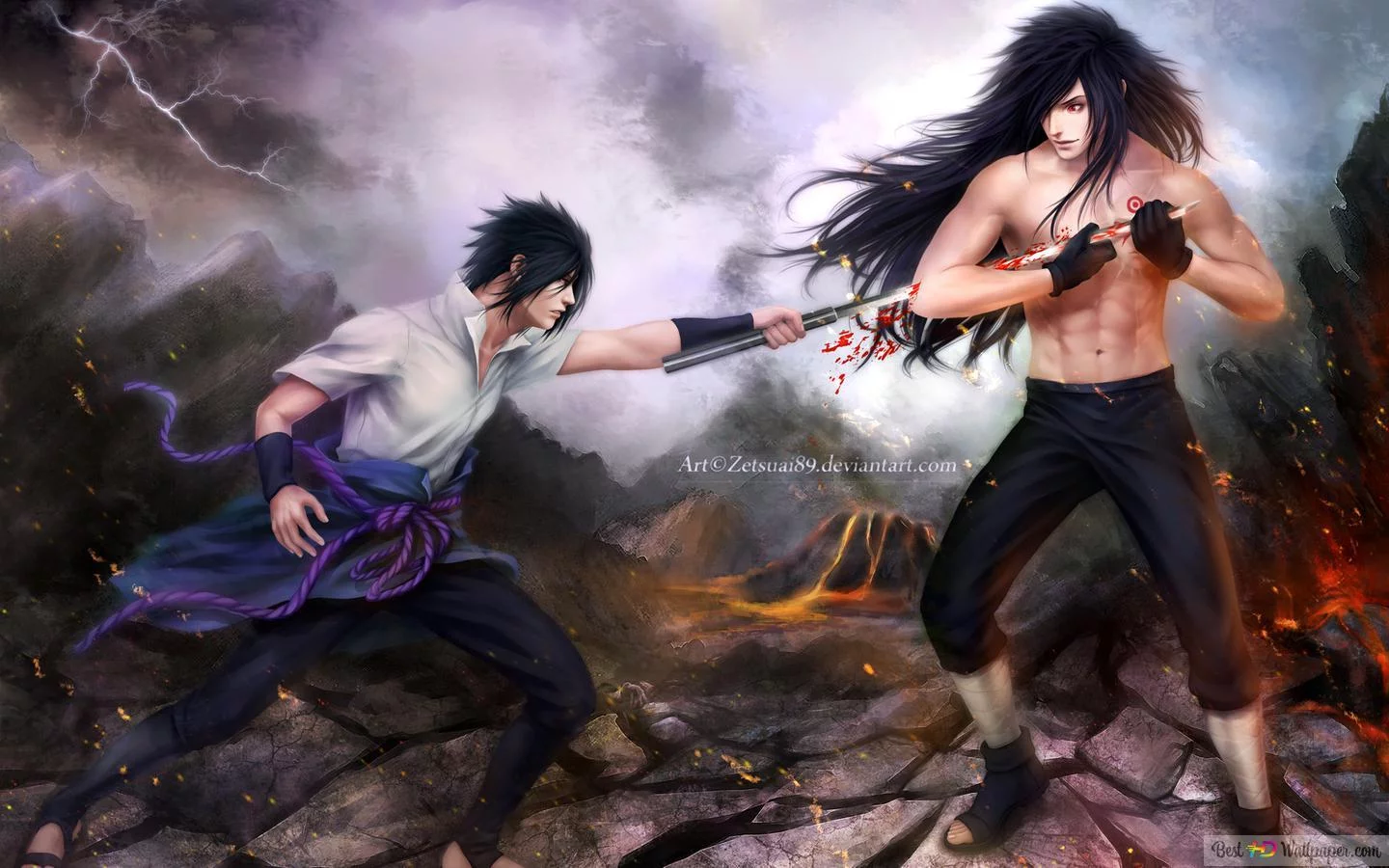 Free Download Naruto Sasuke Fighting Wallpaper Page 7949 (1440 x 900)