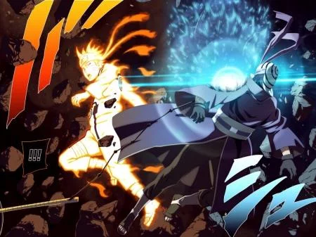 Free Download Naruto Rasengan Obito Back Wallpaper Page 795207 (450 x 337)