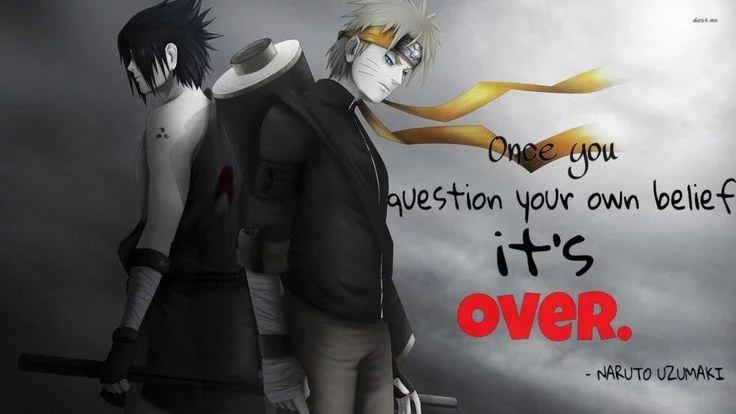 Free Download Naruto Wallpaper Quotes Once You Question Page 797190 (736 x 414)