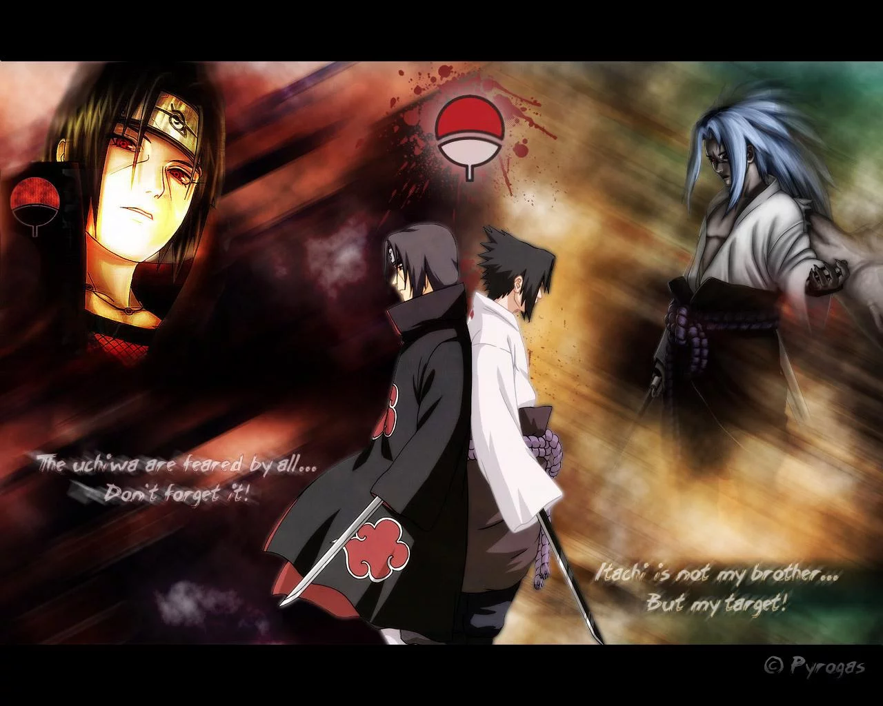 Free Download Naruto Sasuke Battle Of The Brothers Wallpaper Page 798180 (1280 x 1024)